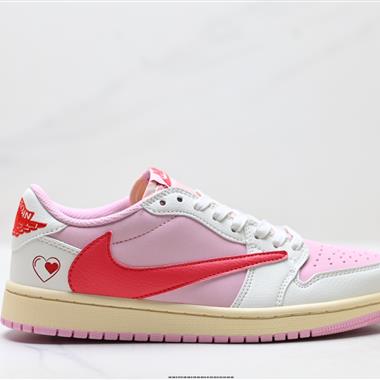 Nike Air Jordan 1 x Travis Scott AJ1倒勾 低幫文化籃球鞋