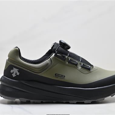 DESCENTE DUALIS WIRE WP SHIELD GORE-TEX 時尚休閒運動覆蓋防水越野跑鞋