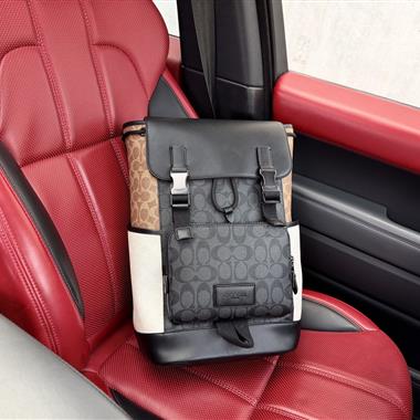 COACH   2026新款男生時尚包包 尺寸：27x41.5x15CM