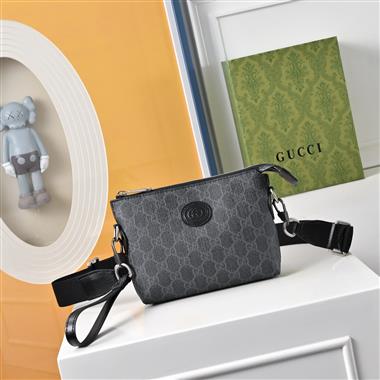 GUCCI   2026新款男生時尚包包   尺寸：18-14CM