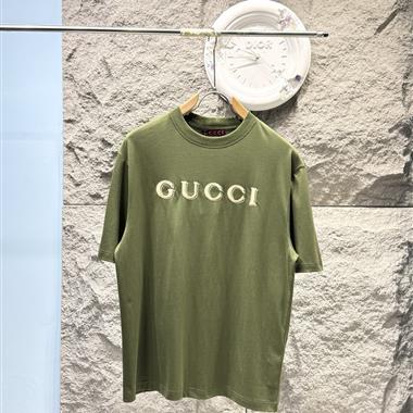 GUCCI   2026夏季新款短袖T恤  尺寸偏大