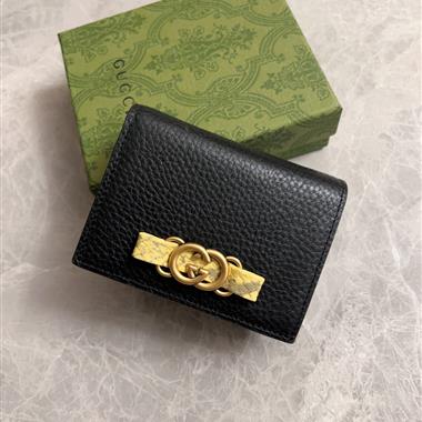GUCCI   2026新款時尚皮夾錢包 尺寸：11*8.5*3CM