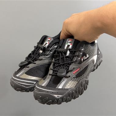 FILA  新款松緊扣兒童跳跳鞋運動鞋