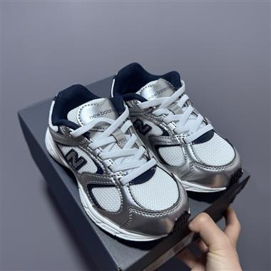 New Balance 網面兒童松緊帶老爹運動鞋