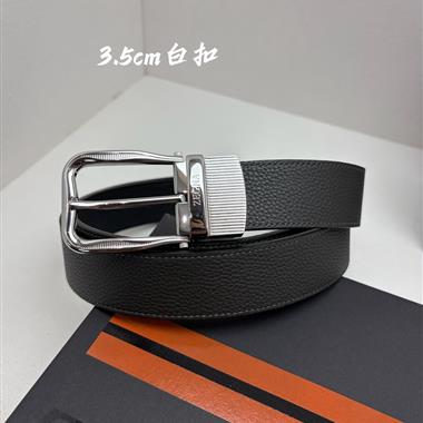 ZEGNA   2026新款時尚皮帶 3.5CM