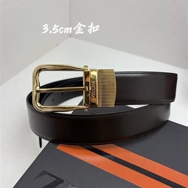 ZEGNA   2026新款時尚皮帶 3.5CM