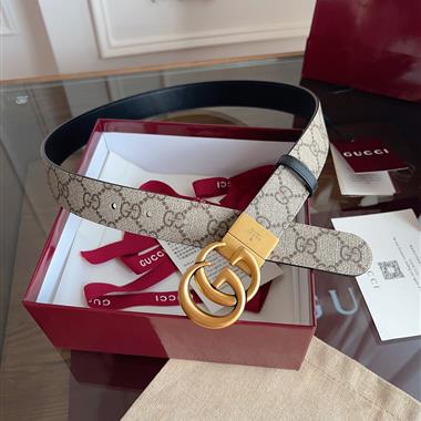 GUCCI   2026新款時尚皮帶  3.0CM