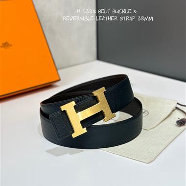 HERMES   2026新款時尚皮帶  3.8CM