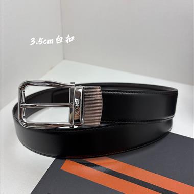 ZEGNA   2026新款時尚皮帶  3.5CM