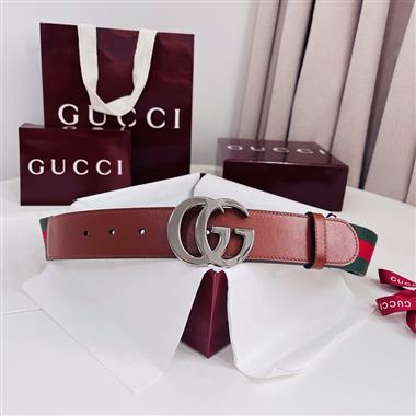GUCCI   2026新款時尚皮帶  4.0CM
