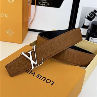 LOUIS VUITTON   2026新款時尚皮帶  3.5CM