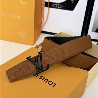 LOUIS VUITTON   2026新款時尚皮帶  3.5CM