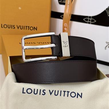 LOUIS VUITTON   2026新款時尚皮帶  3.5CM