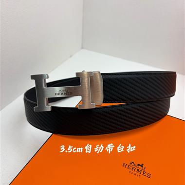HERMES   2026新款時尚皮帶  3.5CM