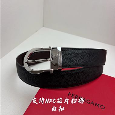 Ferragamo   2026新款時尚皮帶  3.5CM