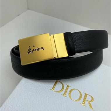DIOR   2026新款時尚皮帶  3.5CM