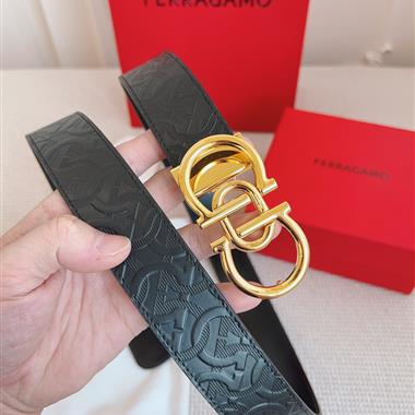 Ferragamo   2026新款時尚皮帶  3.4CM