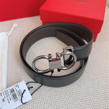 Ferragamo   2026新款時尚皮帶  3.4CM
