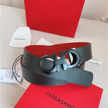 Ferragamo   2026新款時尚皮帶  3.4CM