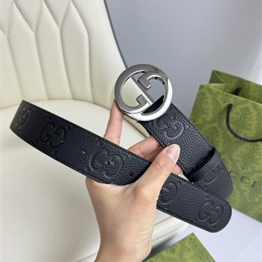 GUCCI   2026新款時尚皮帶  4.0CM