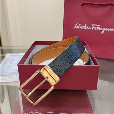 Ferragamo   2026新款時尚皮帶  3.5CM