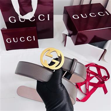 GUCCI   2026新款時尚皮帶  4.0CM
