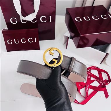 GUCCI   2026新款時尚皮帶  4.0CM