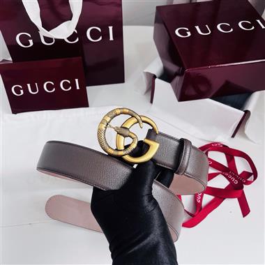 GUCCI   2026新款時尚皮帶  4.0CM