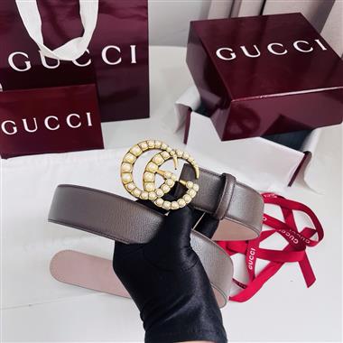 GUCCI   2026新款時尚皮帶  4.0CM