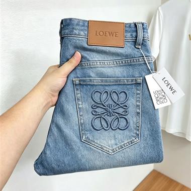LOEWE   2026秋冬新款休閒牛仔褲