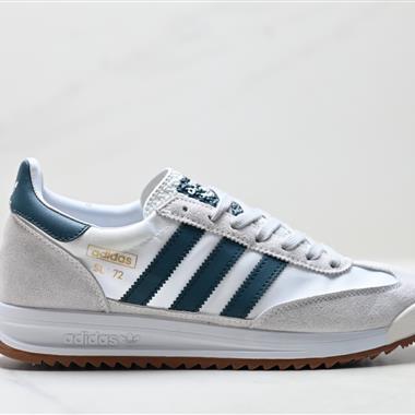 Adidas SL 72 RS 三葉草復古休閒跑步鞋休閒運動鞋