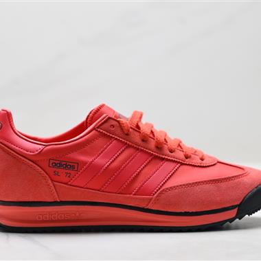 Adidas SL 72 RS 三葉草復古休閒跑步鞋休閒運動鞋