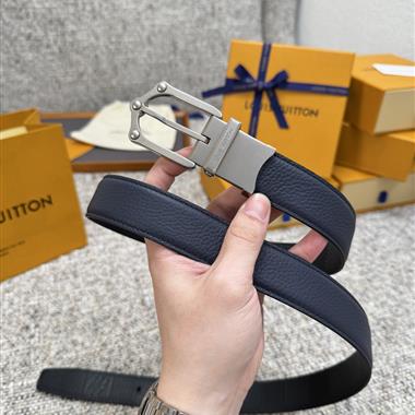 LOUIS VUITTON   2026新款時尚皮帶  3.0CM