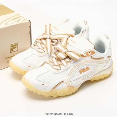 FILA 斐樂 PEBBLE 復古系列 時尚潮流 舒適透氣 芭蕾鞋