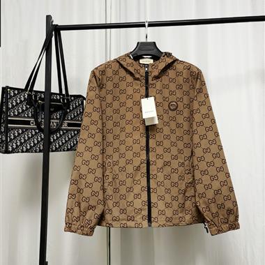GUCCI   2026秋冬新款風衣夾克外套