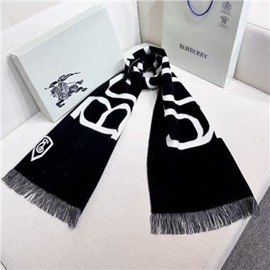BURBERRY  2026秋冬新款時尚圍巾  尺寸：180-30