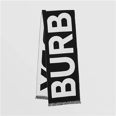 BURBERRY  2026秋冬新款時尚圍巾  尺寸：188-33