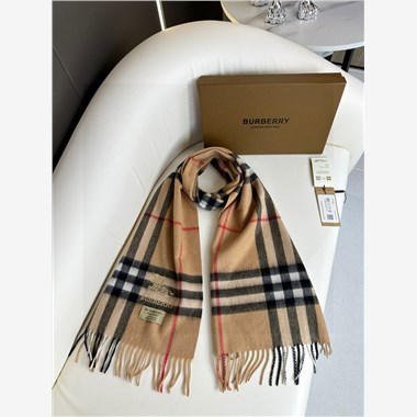BURBERRY 2026秋冬新款時尚圍巾 尺寸：180-30