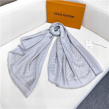 LOUIS VUITTON  2026秋冬新款時尚圍巾   尺寸：120-120