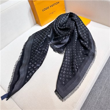 LOUIS VUITTON  2026秋冬新款時尚圍巾   尺寸：120-120