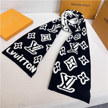 LOUIS VUITTON  2026秋冬新款時尚圍巾   尺寸：180-25