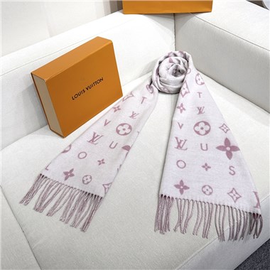 LOUIS VUITTON  2026秋冬新款時尚圍巾   尺寸：220-40