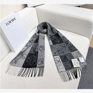 LOEWE  2026秋冬新款時尚圍巾   尺寸：180-40