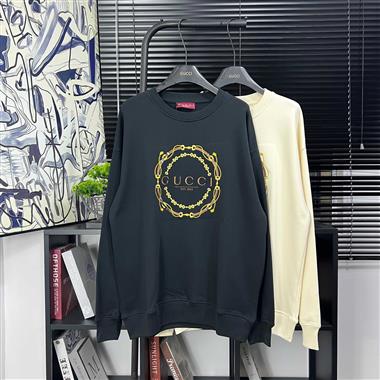 GUCCI   2026秋冬新款帽T大學T  尺寸偏大