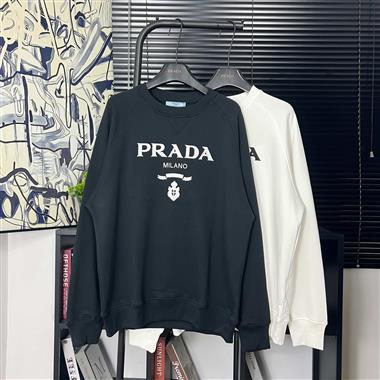 PRADA    2026秋冬新款帽T大學T  尺寸偏大