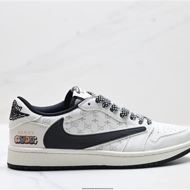 Nike Air Jordan 1 x Travis Scott AJ1倒勾 低幫文化籃球鞋
