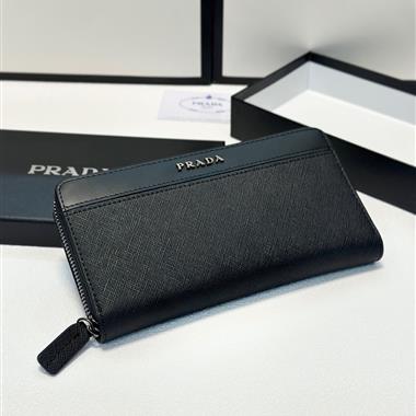 PRADA   2026新款時尚皮夾 尺寸：20*10CM