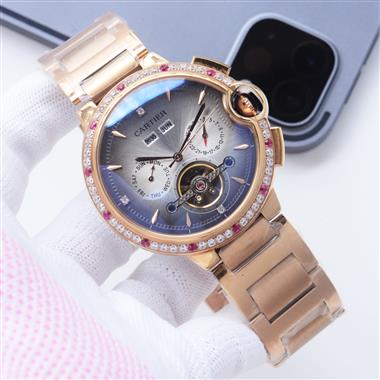 Cartier    2026新款時尚休閒手錶    尺寸：44MM