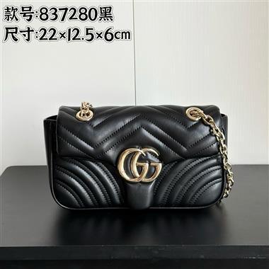 GUCCI   2026新款女生時尚包包   尺寸：22*12.5*6CM