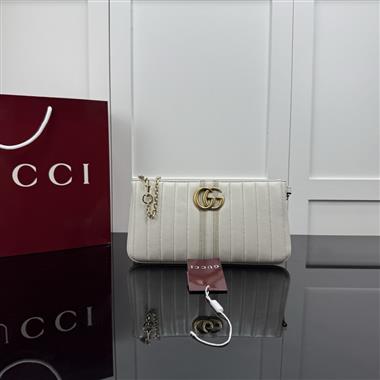 GUCCI   2026新款女生時尚包包   尺寸：26*13*1.5CM
